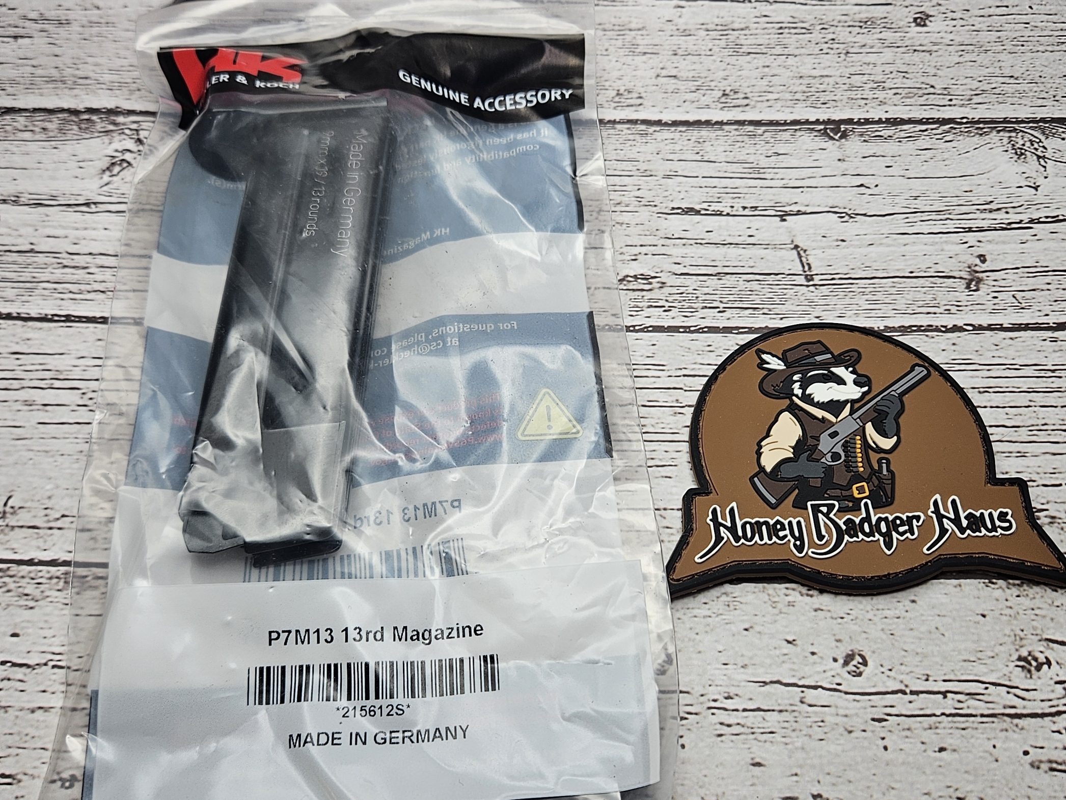 HK P7M13 Magazines - NEW